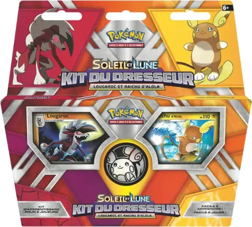 Kit du dresseur SL Raichu d'alola et Lougaroc